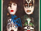 Kiss Dynasty Vinyl Album Signed By Ace Frehley And Peter Criss. JSA Certified