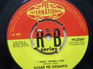 SUGAR PIE DESANTO I Don't Wanna Fuss UK 7