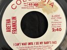 Rare Orig Northern Soul 45 - Aretha Franklin - I Can’t Wait Until I / One Step