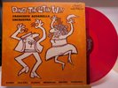Francisco Aguabella Jazz Latin Red Translucent LP Dance The Latin Way on Fantasy