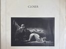 JOY DIVISION CLOSER VINYL LP FACTORY UK 1980 FIRST PRESS RUBY RED TRANSLUCENT