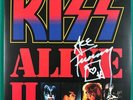 KISS  Alive II 2 Vinyl Cover Signed By Ace Frehley 2014 Version Mint Lp