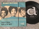 THE SUPREMES  -BABY LOVE - ITALY PICTURE SLEEVE - DURIUM MARCHE ESTERE - DE 2583