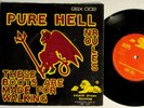 PURE HELL   These Boots are made for Walking.  UK  45T Punk 1977.  Rare.