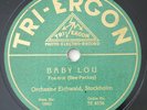 Hakan von Eichwald Baby Lou HOT Swedish Jazz 78RPM Tri-Ergon TE 6156 #Listen#
