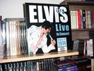 Elvis Presley LP Elvis Live in Concert 3-19-1974 (Blue Vinyl) New & Sealed
