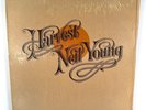 NEIL YOUNG Harvest 1972 TEXTURED SLEEVE In Shrink w/ Poster Insert