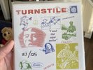 Turnstile “Move Thru Me” 7” Record Release Show Cover /125 Limited Edition 2016