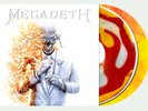MEGADETH Self Titled Yellow & Red Liquid Filled & Marbled 2xLP Vinyl Presale