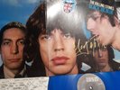 ROLLING STONES autograph Mick Jagger BLACK and BLUE lp colored signed live tour