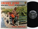 Freddy King - Gives You A Bonanza Of Instrumentals LP - King No Crown Mono