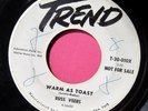 RUSS VEERS - Warm as Toast / The Answer - Promo 45 rpm - Trend 30-010