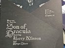 HARRY NILSSON Son of Dracula 1972 Rapple W/ Iron-on & AUTOGRAPHED