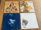 4 Joni Mitchell & Judy Collins Vinyl Albums- Blue, Wildflowers, Ladies Of Canyon