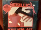 Metallica Kill ‘Em All 1988 Re-issue (Rare) Vinyl Record W/Bonus Tracks