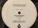 New Order - Blue Monday - Rare 12” US Promo - Hype Sticker - NEAR MINT
