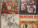 4 The Beatles LP Album Jackets Only: Sgt. Pepper Let It Be Revolver Beatles VI