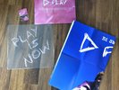 Ed Sheeran Play LP Poster Bundle [Vinyl New] Indie Ltd Pink Signed +Guitar Picks