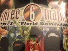 Three 6 Mafia Chapter 2 World Domination Vinyl Splatter RARE 2x LP Record Store