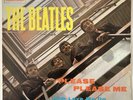 Beatles Please Please Me Black -Gold Mono 1st UK Press Signed By George Martin