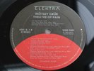 Mötley Crüe THEATRE OF PAIN 1985 USA LP 1st Press in Shrink W/Hype PLAYS MINT