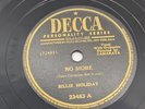 No More/You Better Go Now BILLIE HOLIDAY 78 RPM BLUES VG