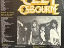 OZZY OSBORNE THE ULTIMATE SIN OZ 40026 CBS VINYL LP RECORD 1986 RARE MERCH FORM