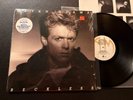 BRYAN ADAMS Reckless LP A&M SP-5013 Translucent Brown Wax in SHRINK w/ HYPE EX