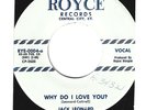 RARE COUNTRY 45 - Jack Leonard on Royce  0004 - Why Do I Love You?