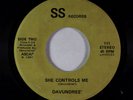 Funk Boogie 45 - Davundree - She Controls Me - SS - obscure