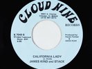Funk Psych 45 - James Kind & Stack - California Lady - Cloud Nine VG+