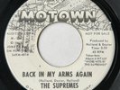 THE SUPREMES Back In My Arms Again MOTOWN promo northern soul 45 VG+