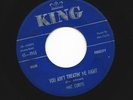 ROCKABILLY bw/POPCORN 45 -MAC CURTIS - YOU AINT TREATIN' ME RIGHT-HEAR 1956 KING