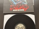 Exhumed Death Revenge black vinyl LP relapse with poster