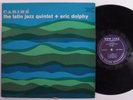 LATIN JAZZ QUINTET & ERIC DOLPHY Caribe NEW JAZZ LP mono t