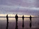 Echo & The Bunnymen  New Zealand Vinyl LP Heaven Up Here SIGNED by All