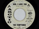 Northern Soul 45 - Temptones - Girl, I Love You - Arctic rare promo/Daryl Hall