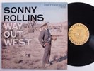 SONNY ROLLINS Way Out West CONTEMPORARY LP mono t
