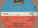Darrell Banks Angel Baby Atlantic K10879 Soul Northern Motown