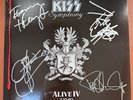 KISS SYMPHONY: ALIVE IV LP SIGNED BY GENE, PAUL, TOMMY, PETER RARE #1578/10000