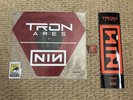 SDCC 2025 TRON: ARES Exclusive Disc Vinyl /2500 with NIN Sticker and Pin