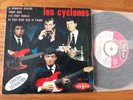 Les CYCLONES A Tombeau Ouvert  FRENCH EP VOGUE EPL.8 159 + CENTREUR BIEM  1963
