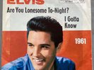 Elvis Presley- Are you lonesome tonight. A very rare German year-cover edition