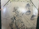 Metallica and Justice for All Vinyl Record, 1988, Elektra, Asylum