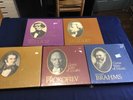 Time Life Vinyl records box sets Brahms, Mozart, Berlioz Sealed lots Great Men