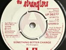 THE STRANGLERS -Something Better Change- Original UK  7” Promo (Vinyl Record)