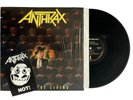 Anthrax Vinyl Record Among The Living LP + Inner Sleeve Promo US Pressing 1987