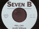 OLIVER MORGAN: roll call / sure is nice SEVEN B 7