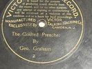 VICTOR MONARCH RECORD # 2 THE COLORED PREACHER by GEO GRAHAM