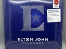 Elton John Diamonds Hits Translucent Blue Vinyl Record 2LP Target Limited Sealed